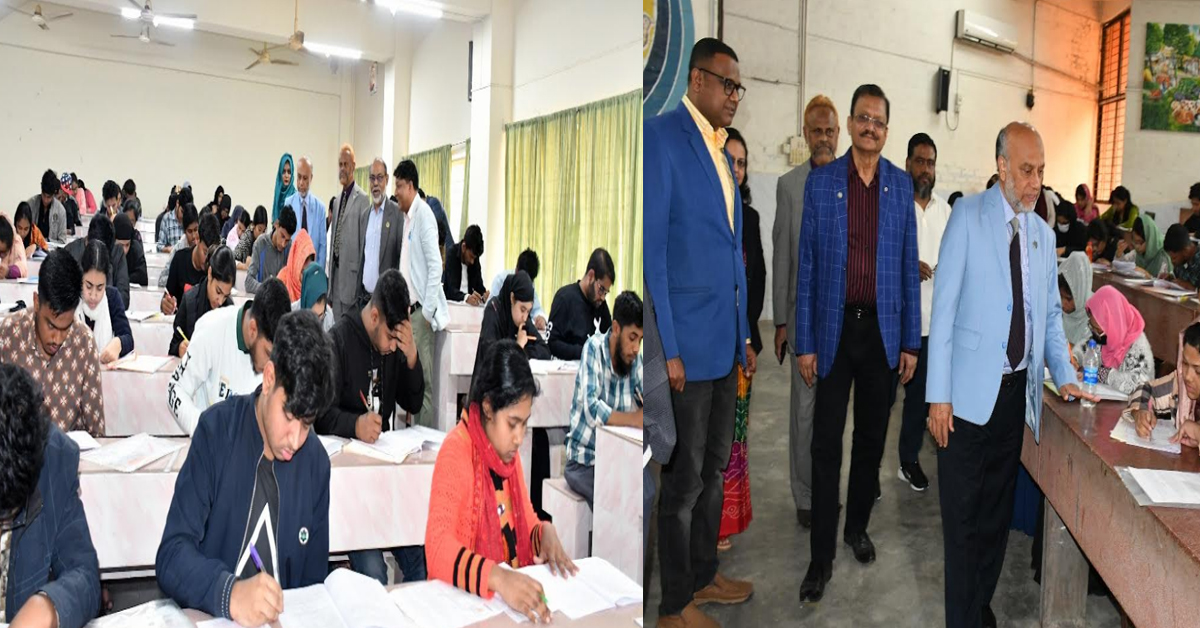 বাকৃবিতে ঢাবির ভর্তি পরীক্ষা সম্পন্ন, উপস্থিতি ৮৩.৫২%